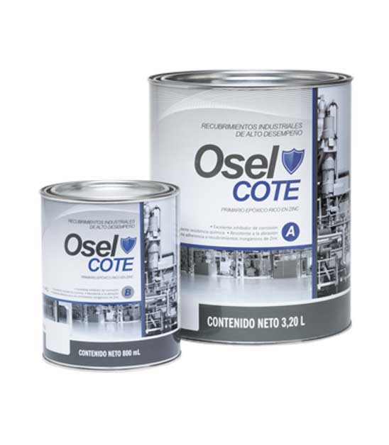 PEMEX RP-22. -OSEL COTE 667. Epóxico Rico en Zinc