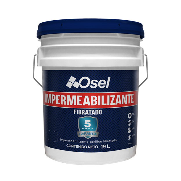 Pintura impermeabilizante Texcap FT transparente 5 kg